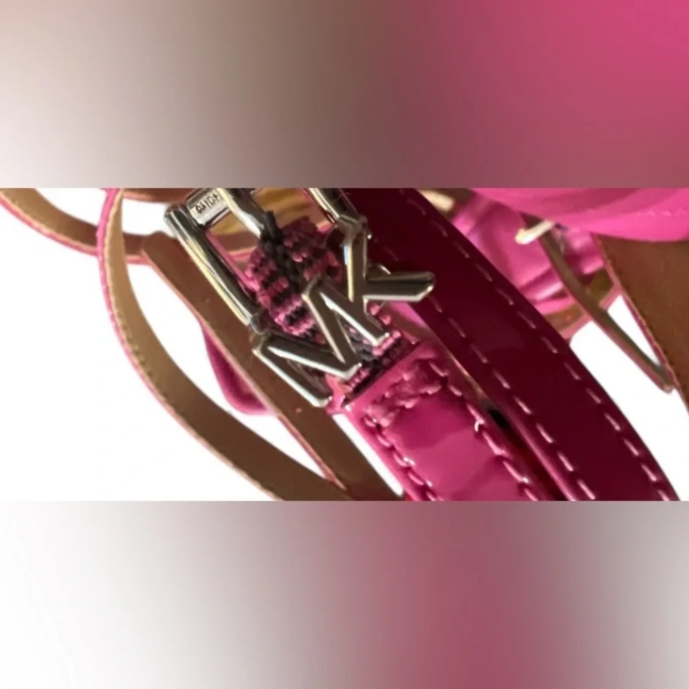 Michael Kors Fuchsia Strappy Heels